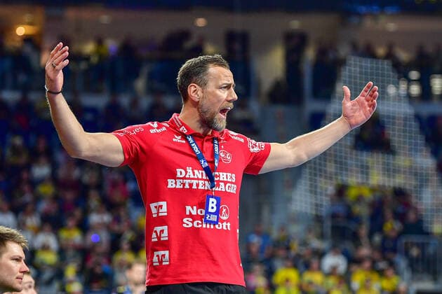 LIQUI MOLY Handball-Bundesliga 2019 2020 21.12.2019 Rhein-Neckar-Löwen - SG Flensburg-Handewitt, SAP-Arena Mannheim Maik Machulla (Trainer, SG Flensburg-Handewitt) ist nicht zufrieden., 21.12.2019, Mannheim (Deutschland), Handball, Bundesliga, Rhein-Neckar Löwen - SG Flensburg-Handewitt