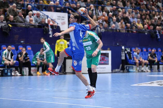 Bjarki Mar Elisson (TBV Lemgo Lippe 4) GER, Handball, 1. Bundesliga, TBV Lemgo Lippe gegen SC DHfK Leipzig, 21.12.2019 Lemgo Copyright: xStrohdiekx Eibner-Pressefotox EP_jsk