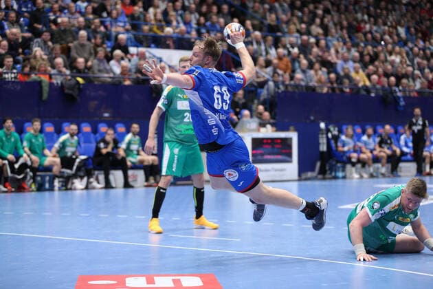Christian Klimek (TBV Lemgo Lippe 69) GER, Handball, 1. Bundesliga, TBV Lemgo Lippe gegen SC DHfK Leipzig, 21.12.2019 Lemgo Copyright: xStrohdiekx Eibner-Pressefotox EP_jsk