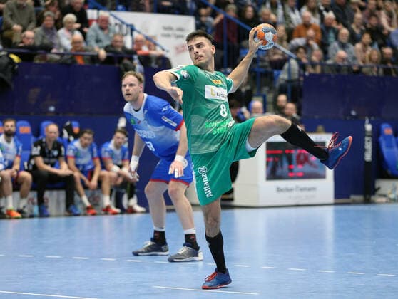 Lucas Krzikalla (SC DHfK Leipzig 8) GER, Handball, 1. Bundesliga, TBV Lemgo Lippe gegen SC DHfK Leipzig, 21.12.2019 Lemgo Copyright: xStrohdiekx Eibner-Pressefotox EP_jsk