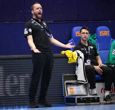 Andre Haber (Trainer SC DHfK Leipzig) GER, Handball, 1. Bundesliga, TBV Lemgo Lippe gegen SC DHfK Leipzig, 21.12.2019 Lemgo Copyright: xStrohdiekx Eibner-Pressefotox EP_jsk