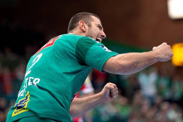 Minden, Deutschland 22.12.2019: 1. Handball-Bundesliga - 2019 2020 - GWD Minden vs. Bergischer HC Lucas Meister (Minden) Minden Nordrhein-Westfalen Deutschland Kampa Halle