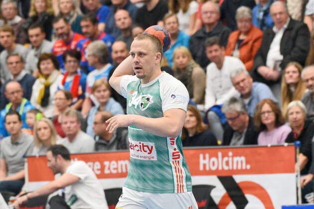 Morten Olsen (TSV Hannover-Burgdorf 34) Handball, Maenner, DKB , LIQUI MOLY Handball Bundesliga, 22.12.2019, Foto:TBaur Eibner HBW Balingen-Weilstetten vs. TSV Hannover-Burgdorf Balingen Copyright: xBaur xEibner-Pressefotox EP_Toba