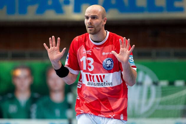 Minden, Deutschland 22.12.2019: 1. Handball-Bundesliga - 2019 2020 - GWD Minden vs. Bergischer HC Kristian Nippes (Bergischer HC) Minden Nordrhein-Westfalen Deutschland Kampa Halle