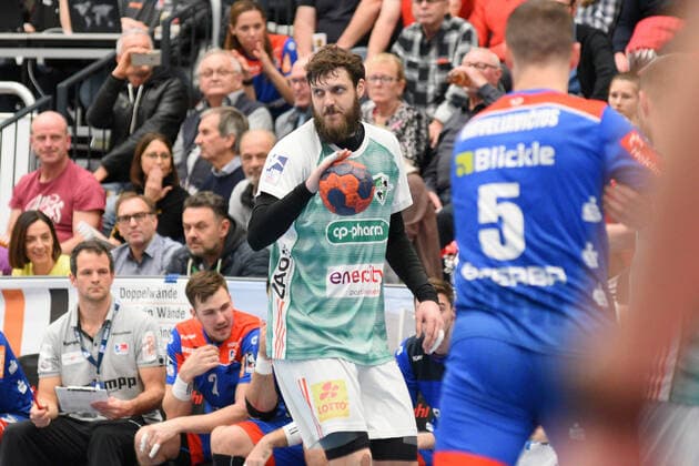 Mait Patrail (TSV Hannover-Burgdorf 9) Handball, Maenner, DKB , LIQUI MOLY Handball Bundesliga, 22.12.2019, Foto:TBaur Eibner HBW Balingen-Weilstetten vs. TSV Hannover-Burgdorf Balingen Copyright: xBaur xEibner-Pressefotox EP_Toba