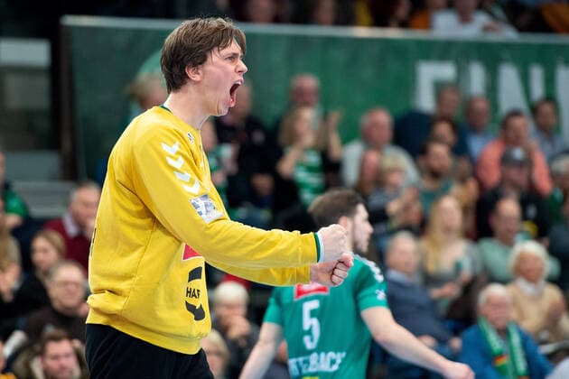 Minden, Deutschland 22.12.2019: 1. Handball-Bundesliga - 2019 2020 - GWD Minden vs. Bergischer HC Malte Semisch (Minden) Minden Nordrhein-Westfalen Deutschland Kampa Halle