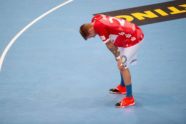 Minden, Deutschland 22.12.2019: 1. Handball-Bundesliga - 2019 2020 - GWD Minden vs. Bergischer HC Linus Arnesson, (Bergischer HC) Minden Nordrhein-Westfalen Deutschland Kampa Halle