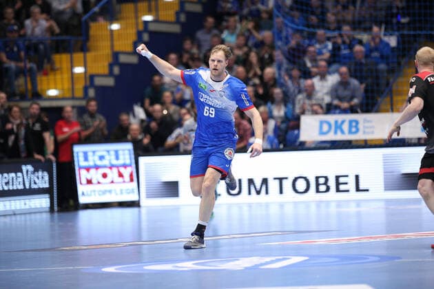 Christian Klimek (TBV Lemgo Lippe 69) GER, Handball, 1. Bundesliga, TBV Lemgo Lippe gegen HC Erlangen, 26.12.2019 Lemgo Copyright: xStrohdiekx Eibner-Pressefotox EP_jsk