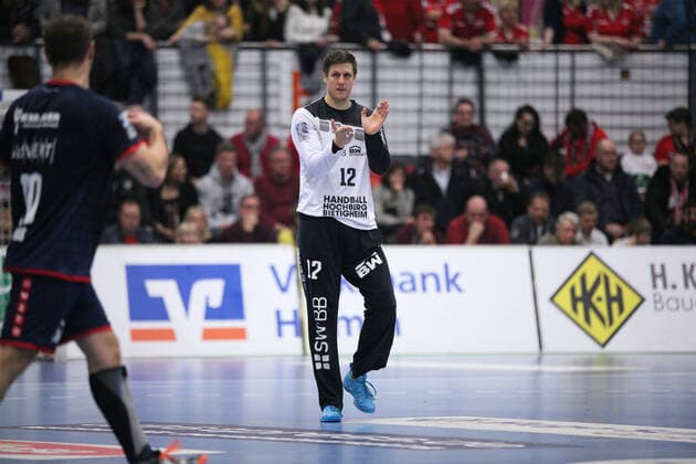 Juergen Mueller (SG BBM Bietigheim 12) GER, Handball, 2. Bundesliga, ASV Hamm-Westfalen gegen SG BBM Bietigheim, 26.12.2019 Hamm Copyright: xStrohdiekx Eibner-Pressefotox EP_jsk