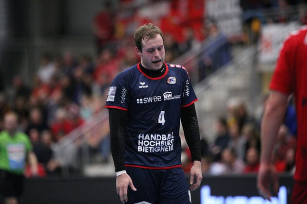Patrick Rentschler (SG BBM Bietigheim 4) GER, Handball, 2. Bundesliga, ASV Hamm-Westfalen gegen SG BBM Bietigheim, 26.12.2019 Hamm Copyright: xStrohdiekx Eibner-Pressefotox EP_jsk