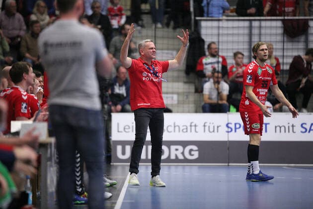 Kay Rothenpieler (Trainer ASV Hamm-Westfalen) GER, Handball, 2. Bundesliga, ASV Hamm-Westfalen gegen SG BBM Bietigheim, 26.12.2019 Hamm Copyright: xStrohdiekx Eibner-Pressefotox EP_jsk