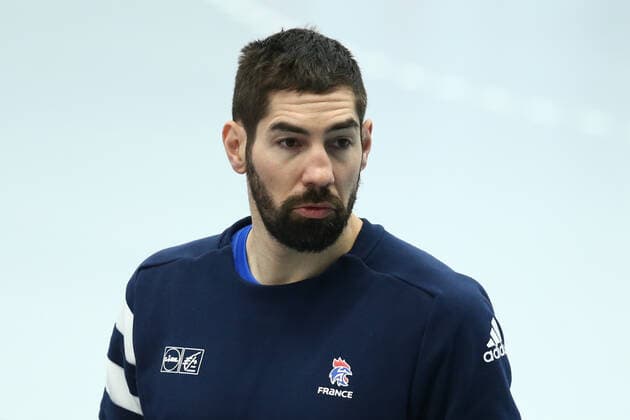 Handball WM, Frankreich Training Nikola Karabatic (France) HANDBALL : Entrainement Equipe de France masculine - Preparation EHF EURO 2020 - 27 12 2019 KevinDomas Panoramic 