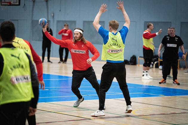 Mikkel Hansen til traening med herrehaandboldslandsholdet i Idraettens Hus i Broendby, mandag den 30. december 2019.. , Broendby Denmark Copyright: RitzauxScanpix NielsxChristianxVilmannx COP101 spdk20191230-115730-L