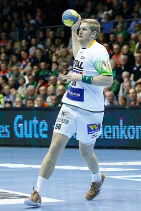 29.12.2019, xtgx, Handball Liqui Moly HBL, SC Magdeburg - HSG Wetzlar emspor, v.l. Anton Lindskog (Wetzlar, 66) GETEC Arena