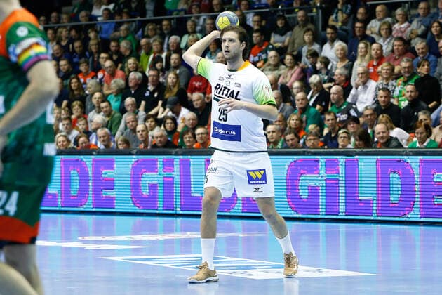 29.12.2019, xtgx, Handball Liqui Moly HBL, SC Magdeburg - HSG Wetzlar emspor, v.l. Ole Forsell Schefvert (Wetzlar, 25) GETEC Arena