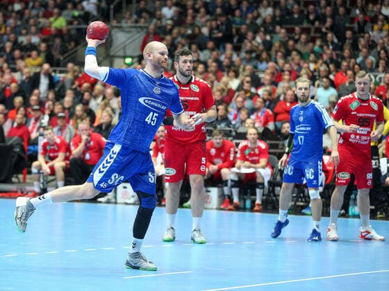 Alexander Becker (VfL Gummersbach 45) GER, Handball, 2. Bundesliga, ASV Hamm-Westfalen gegen VfL Gummersbach, 30.12.2019 Dortmund Copyright: xEibner-Pressefotox EP_JSK
