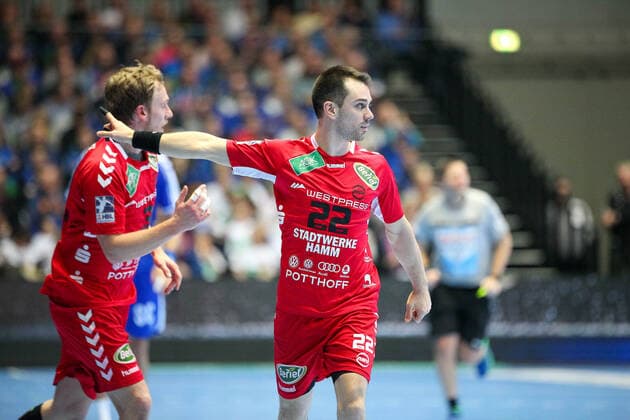 Vyron Papadopoulos (ASV Hamm-Westfalen 22) GER, Handball, 2. Bundesliga, ASV Hamm-Westfalen gegen VfL Gummersbach, 30.12.2019 Dortmund Copyright: xEibner-Pressefotox EP_JSK