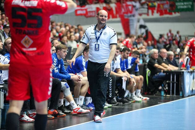 Torge Greve (Trainer VfL Gummersbach) GER, Handball, 2. Bundesliga, ASV Hamm-Westfalen gegen VfL Gummersbach, 30.12.2019 Dortmund Copyright: xEibner-Pressefotox EP_JSK