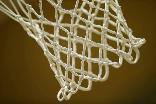 das Netz , Korb , Ziel Basketball Herren BBL am Sa. 30.11.2019 Hamburg Towers - Medi Bayreuth 81 - 95