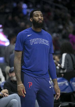 January 2, 2020, Los Angeles, California, USA: Andre Drummond 0 of the Detroit Pistons during warmups prior to their NBA, Basketball Herren, USA game with the Los Angeles Clippers on Thursday January 2, 2020 at the Staples Center in Los Angeles, California. JAVIER ROJAS PI Clippers vs Pistons - ZUMAp124 20200102_zaa_p124_013 Copyright: xJavierxRojasx