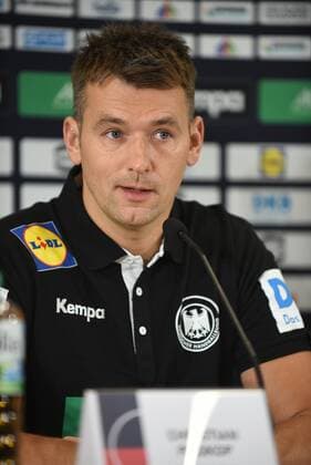 03.01.2019 Frankfurt am Main, Pressekonferenz zur Bekanntgabe des Aufgebotes des Deutschen Handballbundes zur EHF EURO 2020 Handball-Bundestrainer Christian Prokop :