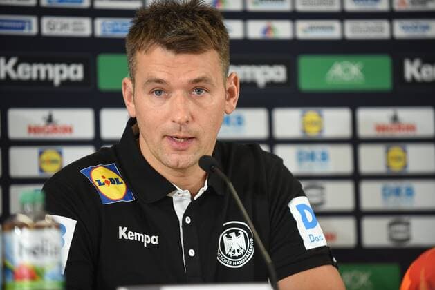 03.01.2019 Frankfurt am Main, Pressekonferenz zur Bekanntgabe des Aufgebotes des Deutschen Handballbundes zur EHF EURO 2020 Handball-Bundestrainer Christian Prokop :