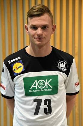 03.01.2019 Frankfurt am Main, Bekanntgabe des Aufgebotes des Deutschen Handballbundes zur EHF EURO 2020 - A-Handballnationalmannschaft - Kader Timo Kastening (73, GER) :