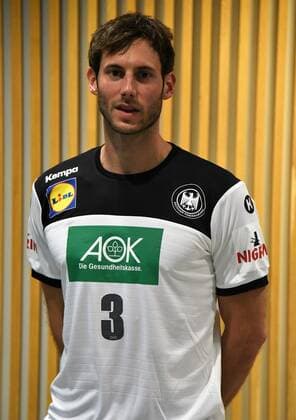 03.01.2019 Frankfurt am Main, Bekanntgabe des Aufgebotes des Deutschen Handballbundes zur EHF EURO 2020 - A-Handballnationalmannschaft - Kader Uwe Gensheimer (3, GER) :