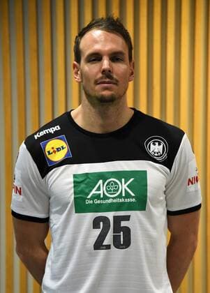 03.01.2019 Frankfurt am Main, Bekanntgabe des Aufgebotes des Deutschen Handballbundes zur EHF EURO 2020 - A-Handballnationalmannschaft - Kader Kai Häfner (26, GER) :