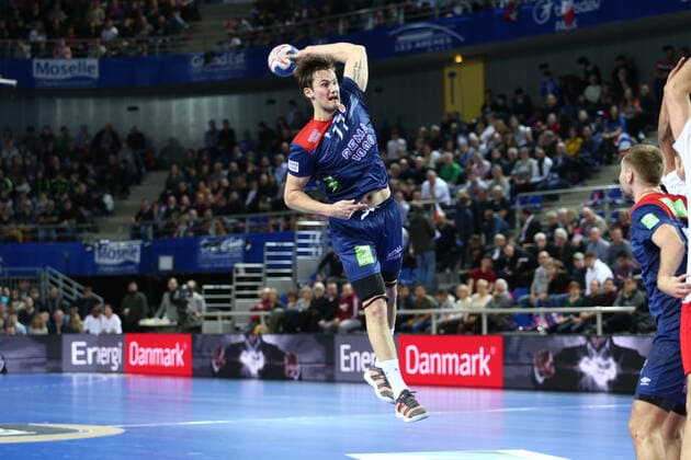 Handball, Länderspiel, Dänemark - Norwegen Magnus Rod (Norvege) HANDBALL : Danemark vs Norvege - Golden League - 1ere journee - 03 01 2020 KevinDomas Panoramic 