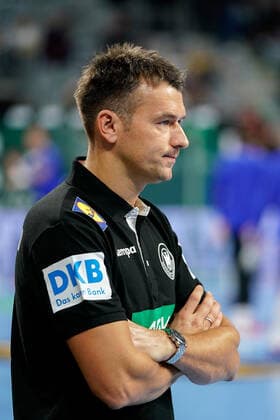Christian Prokop (Trainer, Bundestrainer, DHB), Einzelbild, Aktion, Action, 04.01.2020, Mannheim (Deutschland), Handball, Länderspiel, Deutschland - Island