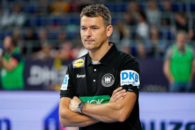 Christian Prokop (Trainer, Bundestrainer, DHB), Einzelbild, Aktion, Action, 04.01.2020, Mannheim (Deutschland), Handball, Länderspiel, Deutschland - Island