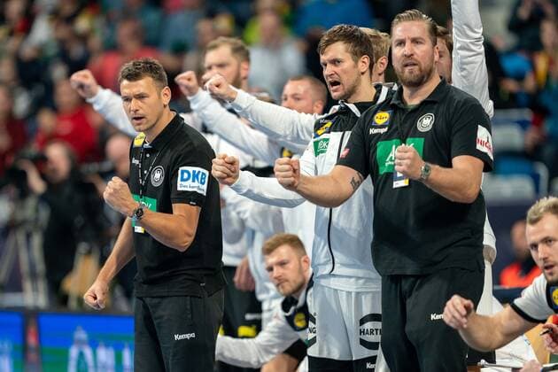 Handball Mannheim 04.01.2020 Länderspiel DHB EM Vorbereitung Deutschland (GER) - Island (ISL) Christian Prokop (Deutschland, Trainer)