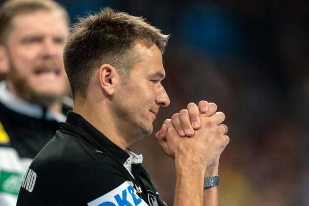 Handball Mannheim 04.01.2020 Länderspiel DHB EM Vorbereitung Deutschland (GER) - Island (ISL) Christian Prokop (Deutschland, Trainer)