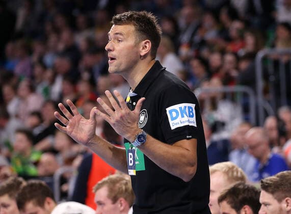 BAU 04.01.2020 Mannheim Handball Länderspiel Deutschland vs. Island, Trainer Christian Prokop (GER)