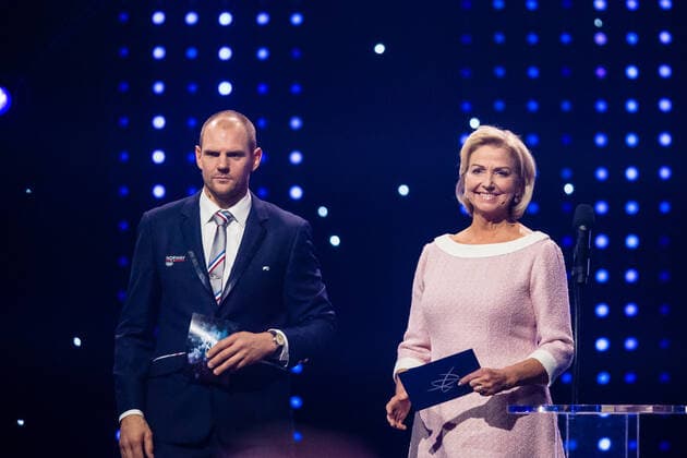 200401 Olaf Tufte and Berit Kjoll during Idrettsgalla 2020 on January 4, 2020 in Hamar. Photo: Marius Simensen BILDBYRAN Cop 238 award show bbeng idrettsgalla idrettsgallaen *** 200401 Olaf Tufte and Berit Kjoll during Idrettsgalla 2020 on January 4, 2020 in Hamar Photo Marius Simensen BILDBYRAN Cop 238 award show bbeng idrettsgalla idrettsgallaen,  Copyright: MARIUSxSIMENSEN BB200401BB102