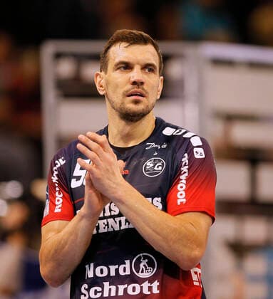 Foto : Michal Jurecki ( Flensburg ) Handball Herren 1. Bundesliga Do. 28.11.2019 SG Flensburg - Bergischer HC