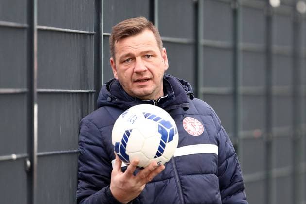SC Fortuna Köln 4.Liga Südstadion Trainingsauftakt zur Rückrunde Torwarttrainer Georg Koch (Fortuna) 05.01.2020 Bild: