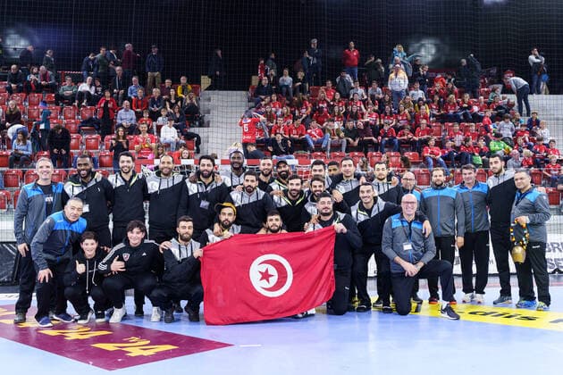 05.01.2020, Winterthur, AXA Arena, Yellow Cup: Schweiz - Holland, Tunesien belegt Platz 3. Winterthur AXA Arena Zürich Schweiz Copyright: xJustPictures.ch VedranxGalijasx