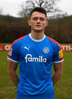 Fabian Reese, Holstein Kiel; 2. BL, Porträttermin 2019 2020, Fußball, Männer, 05.01.20 Kiel NLZ Projendorf Kiel Germany