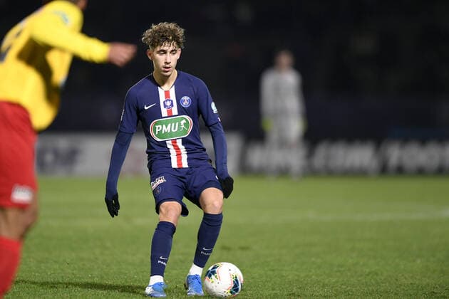 38 ADIL AOUCHICHE (PSG) FOOTBALL : Linas-Montlhery vs Paris SG - Coupe de France - 05 01 2020 AnthonyBIBARD FEP Panoramic 