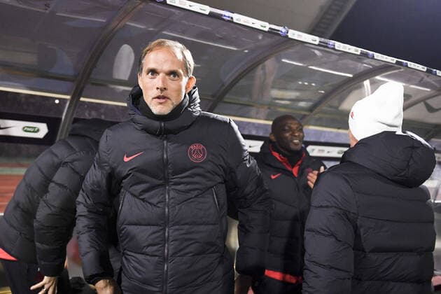 THOMAS TUCHEL (ENTRAINEUR PSG) FOOTBALL : Linas-Montlhery vs Paris SG - Coupe de France - 05 01 2020 AnthonyBIBARD FEP Panoramic 