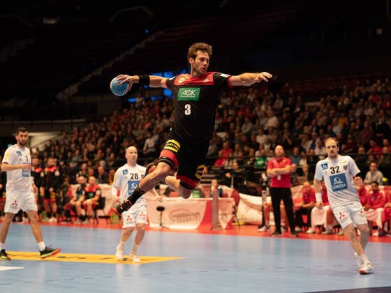 Uwe Gensheimer (Deutschland 03), Deutschland vs. Österreich, Testspiel, Handball, Herren, 06.01.2020 Deutschland vs. Österreich, Testspiel, Handball, Herren, 06.01.2020 Wien Copyright: xEibner-Pressefotox EP_mst