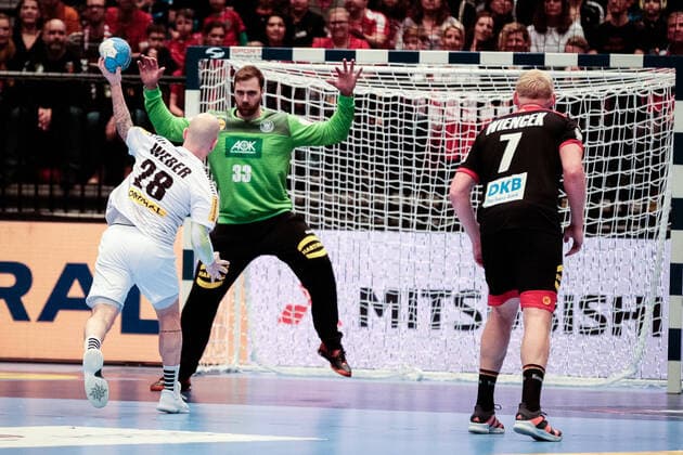 06.01.2020, Stadthalle, Wien, AUT, EHF EM 2020, Testspiel, Oesterreich vs Deutschland, im Bild Gerald Zeiner (AUT) during a friendly match at the menÂ¥s EHF EURO 2020 between Austria and Germany at the Stadthalle in Vienna, Austria on 2020 01 06. Wien