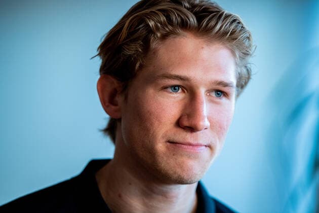 200108 William Aar of Norway during a press event ahead of the EHF European Handball Championship on January 8, 2020 in Trondheim. Photo: Vegard Wivestad Grott BILDBYRAN kod VG 170452 bbeng handball handball handboll handball-em 2020 european men?s handball championship 2020 em 2020 handbolls-em 2020 ehf euro 2020 norge norway Copyright: VEGARDxWIVESTADxGRoTT BB200108VG009