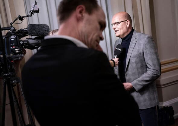 Bjarne Riis, medejer af Virtu Cycling holder pressemoede i Koebenhavn onsdag den 8. januar 2020.. , Copenhagen Denmark