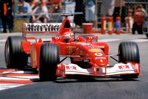 SCHUMACHER Michael F1 Team Scuderia Ferrari GP von Monaco 2002 in Monte Carlo am 25. 05. 2002 in Monte Carlo