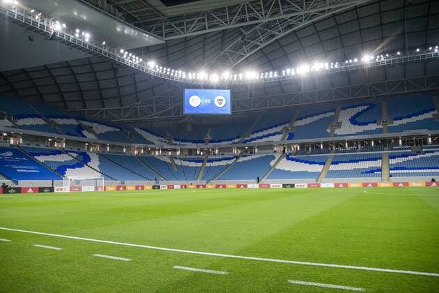 DOHA, 09-01-2020 , Al Janoub Stadium , Trainingscamp , friendly , season 2019 2020 , Stadium overview during the match Ajax - KAS Eupen Ajax - KAS Eupen (friendly)  x6160353x Copyright: