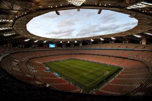 View of King Abdullah s stadium prior to the Spanish SuperCup second semifinal soccer match between Atletico Madrid and FC Barcelona, Barca in Jeddah, Saudi Arabia, 09 January 2020. Atletico Madrid - FC Barcelona !ACHTUNG: NUR REDAKTIONELLE NUTZUNG!  Copyright: xJuanJoxMartinx GRAF9591 20200109-637141831702694544