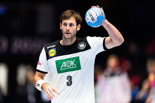 200109 Uwe Gensheimerof Germany during the EHF European Handball Championship match between Germany and the Netherlands on January 9, 2020 in Trondheim. Photo: Vegard Wivestad Grott BILDBYRAN kod VG 170456 bbeng handball handball handboll handball-em 2020 european men?s handball championship 2020 em 2020 handbolls-em 2020 ehf euro 2020 tyskland germany deutschland holland nederland nederländerna Copyright: VEGARDxWIVESTADxGRoTT BB200109VG033